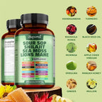 24-In-1 Soursop Supplement - Improve Skin Health, Promote Energy, Immunity, Promote Digestion, Maintain Overall Health