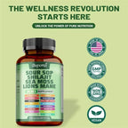 24-In-1 Soursop Supplement - Improve Skin Health, Promote Energy, Immunity, Promote Digestion, Maintain Overall Health